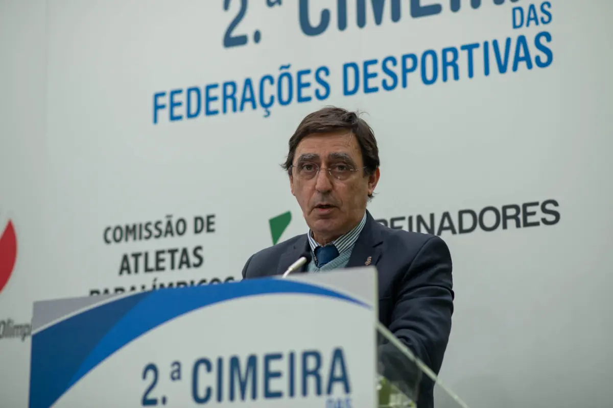 José Lourenço, presidente do Comité Paralímpico de Portugal