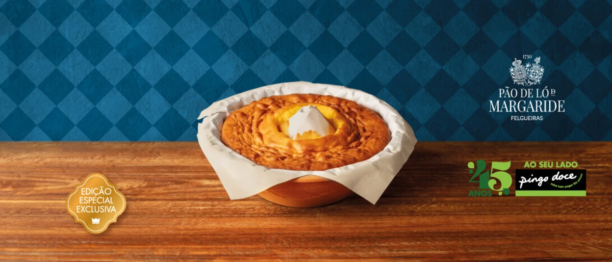 Imagem de contexto do artigo O Pão de Ló de Margaride chega esta Páscoa ao Pingo Doce em edição especial e exclusiva