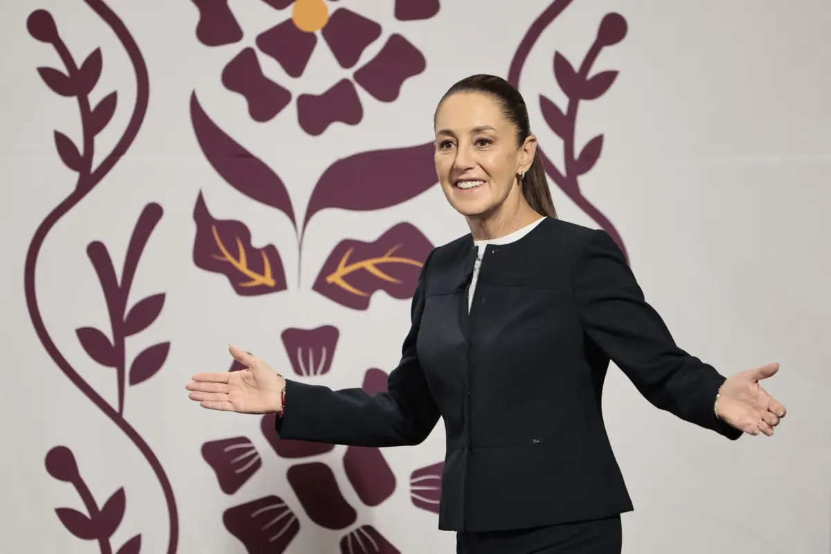 A presidente mexicana, Claudia Sheinbaum