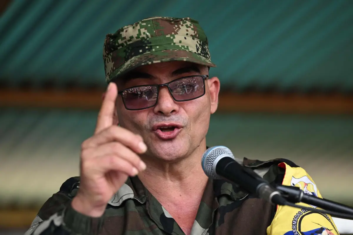 Comandante dissidente das FARC, Iván Mordisco