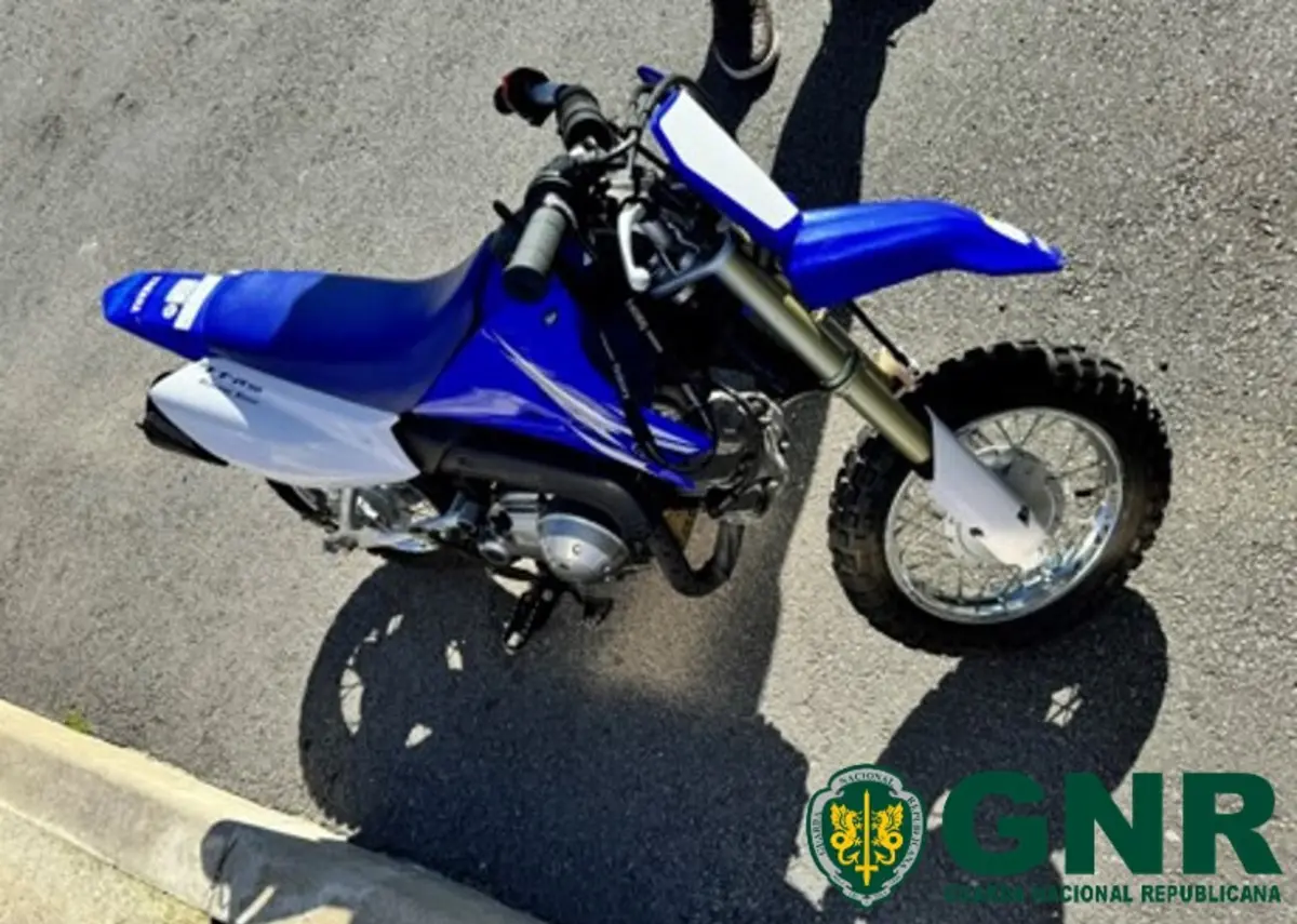 Motociclo furtado estava a venda numa plataforma online