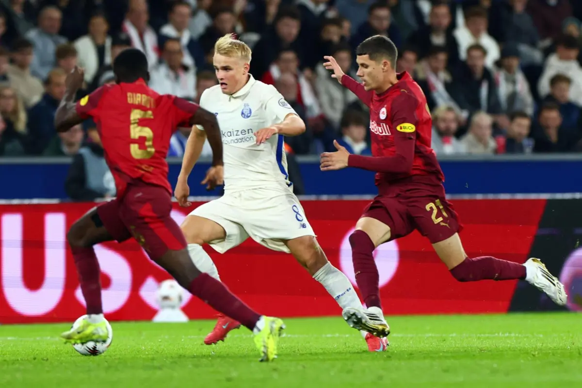 F. C. Porto ganhou frente ao Salzburgo