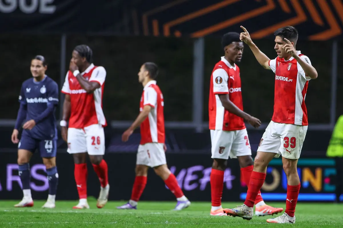 Braga venceu com golo de Navarro