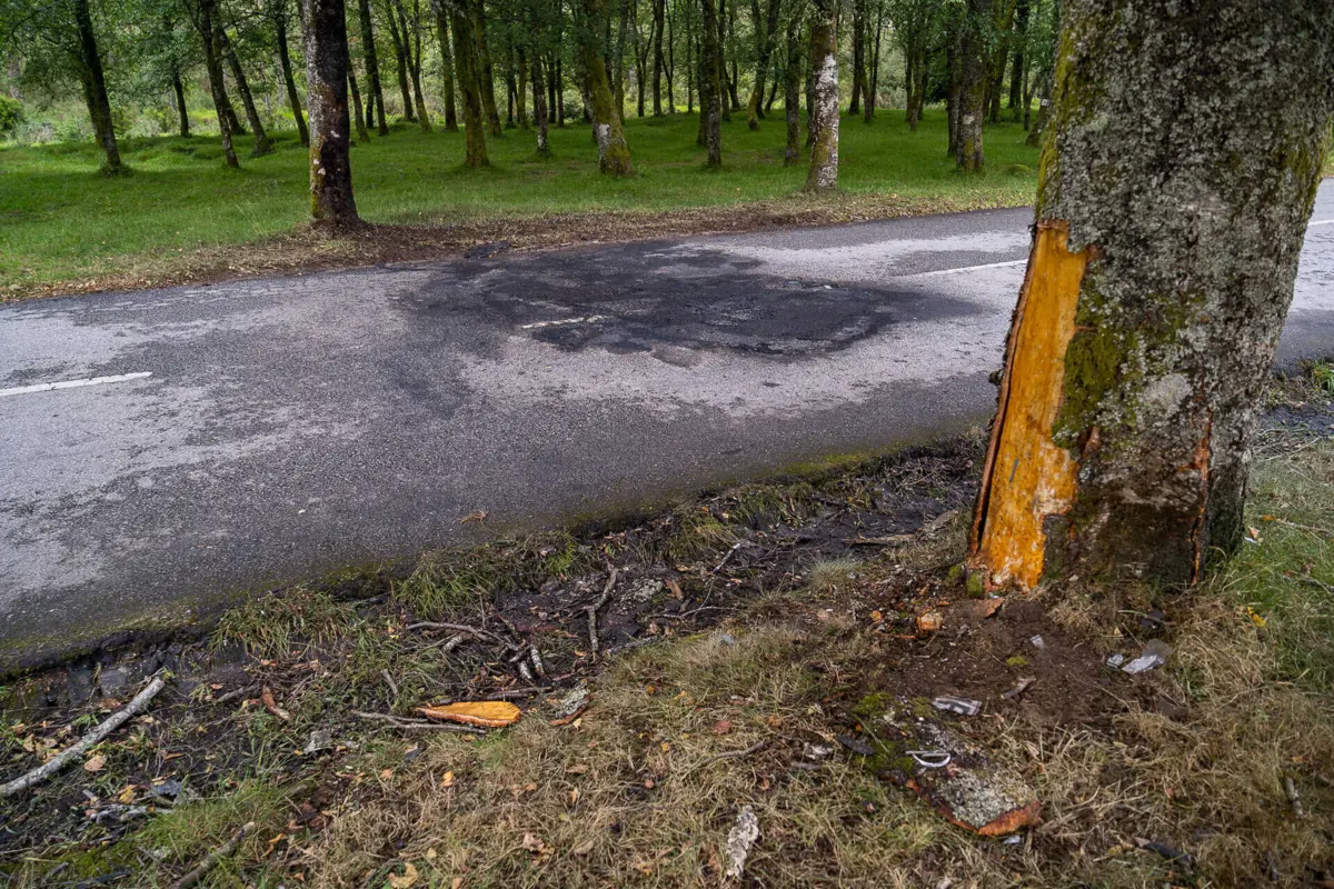 O acidente vitimou quatro jovens, com 18 e 19 anos, em Melgaço