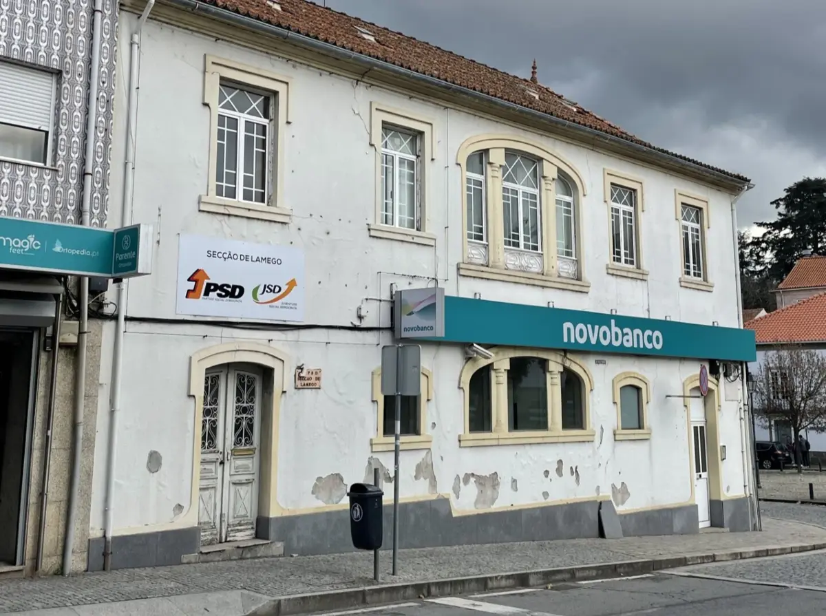 Sede da Comissão Política da secção de Lamego está situada na Avenida 5 de Outubro, no centro da cidade