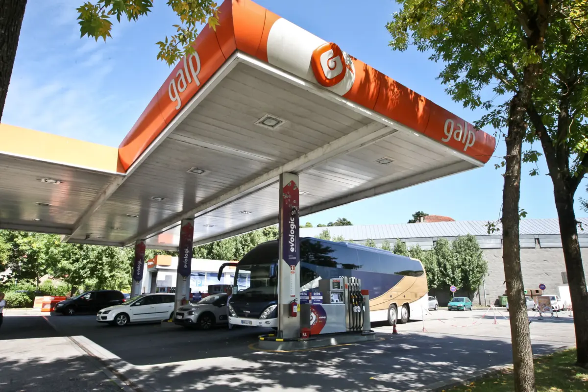 Bomba de gasolina da Galp