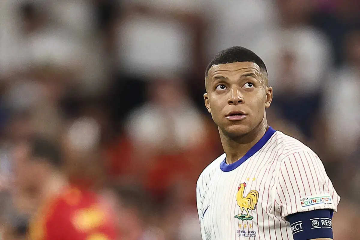 Mbappé ficou aquém das expetativas no Euro 2024, ao serviço da França. Fez apenas um golo, de penálti
