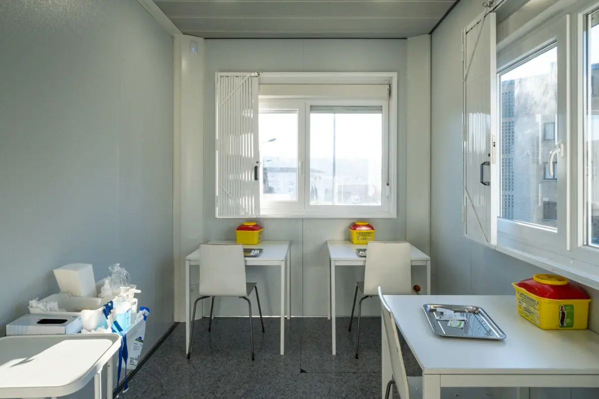 Sala de consumo amovível funciona no Porto desde 2022