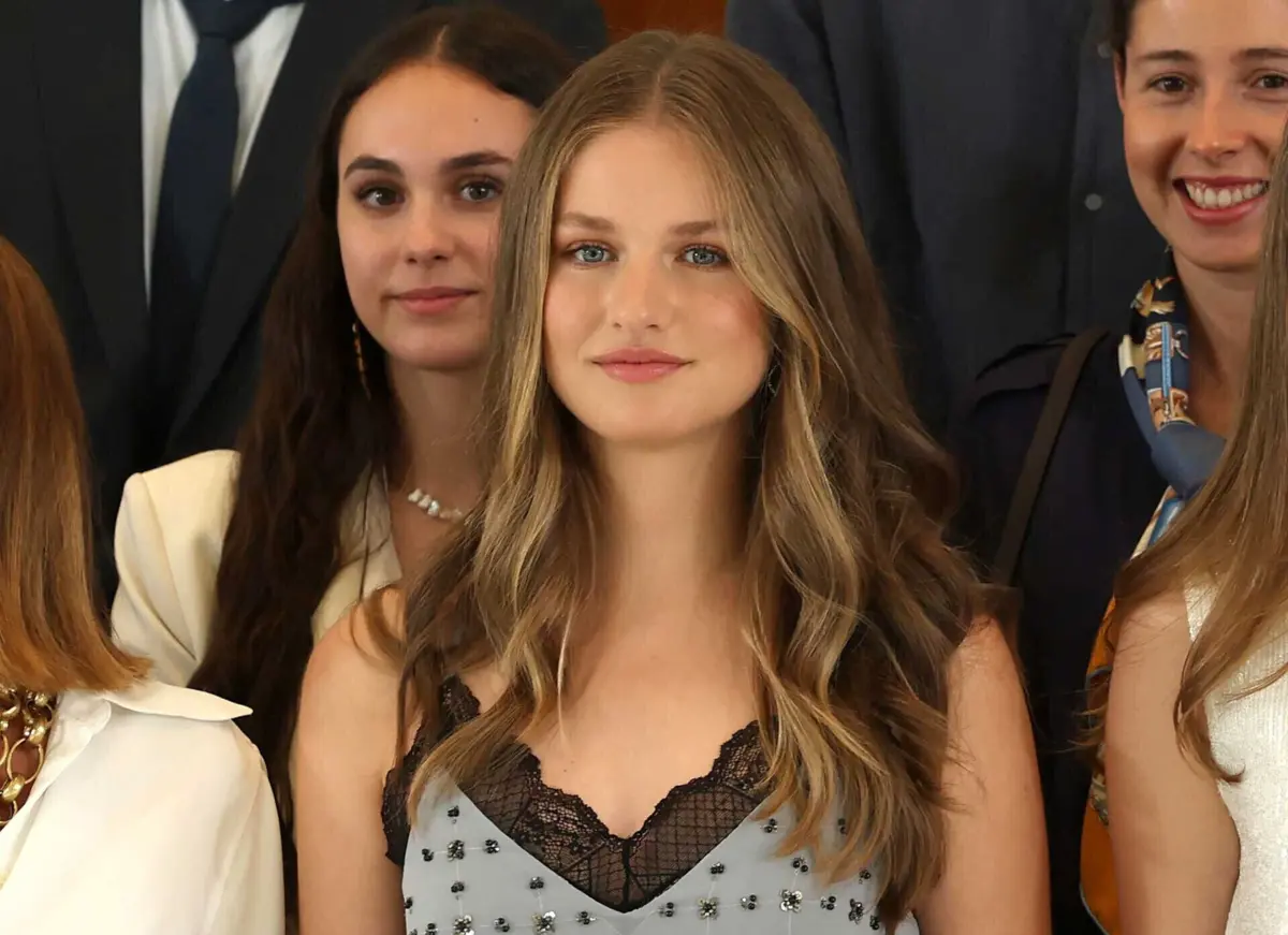 Naquela que é a 97.ª viagem de treino do navio-escola "Juan Sebastián Elcano", a herdeira dá mais um passo na sua formação militar