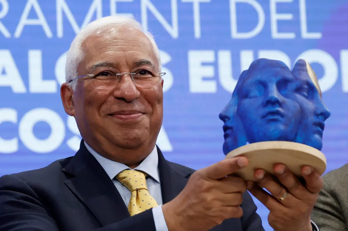 António Costa recebeu o Prémio para os Valores Europeus2024, em Bacelona