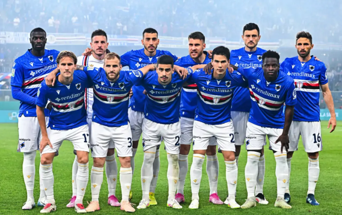 Histórico Sampdoria vai disputar a terceira divisão em 2025/26