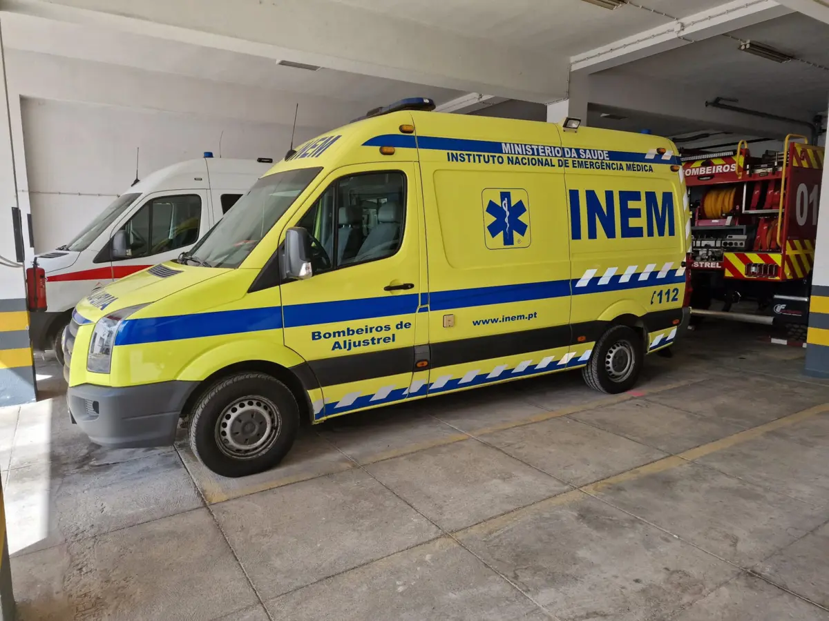 Ambulância INEM voltou ao serviço da população de Aljustrel.