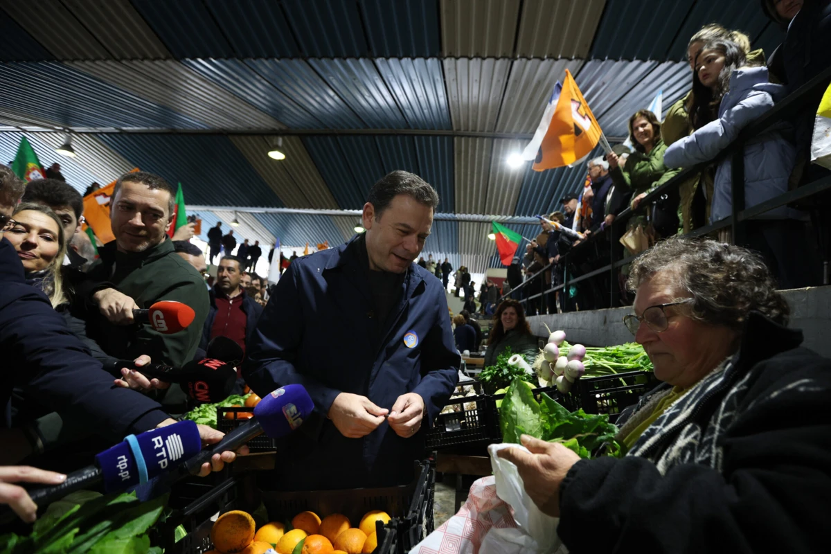 O líder do PSD, Luís Montenegro