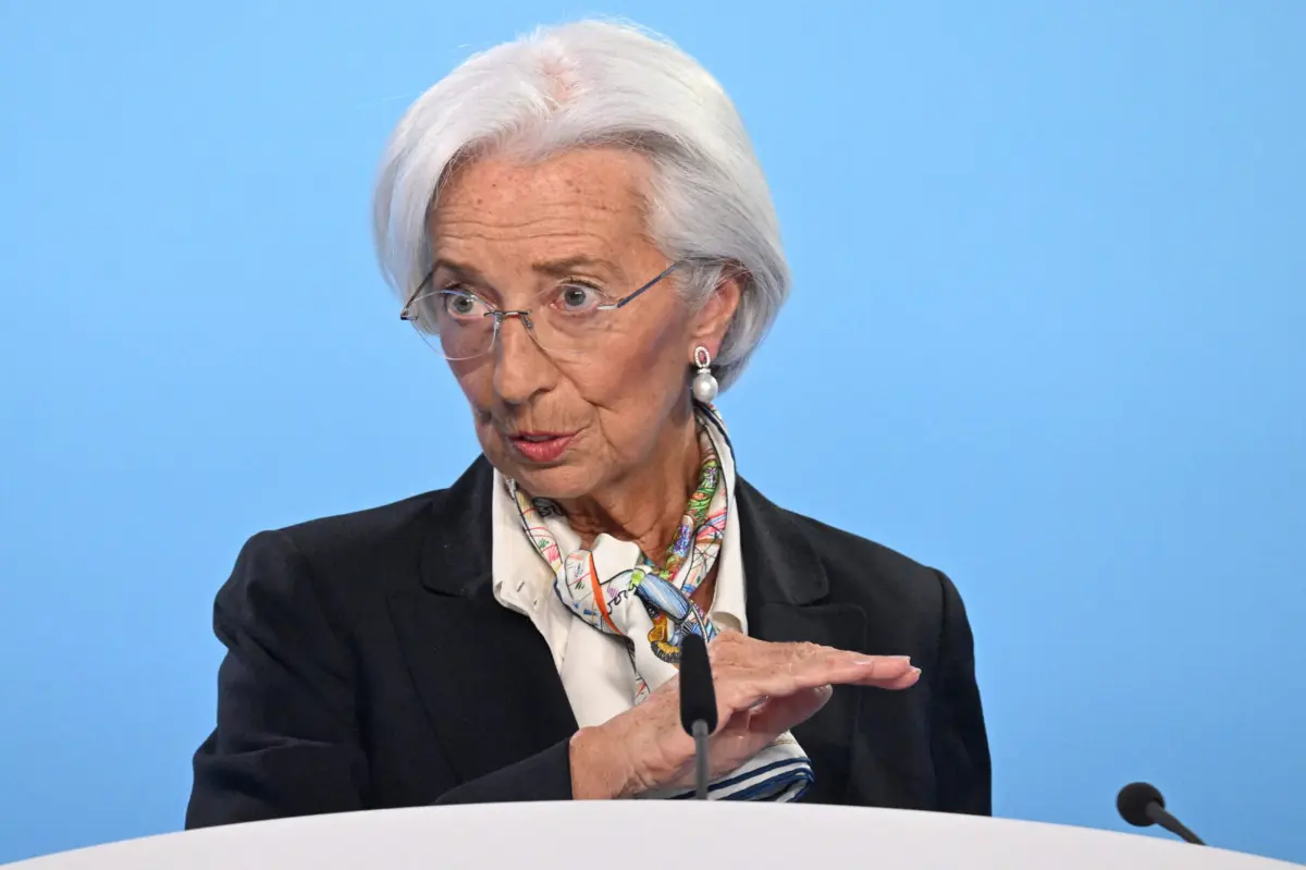 Christine Lagarde, presidente do Banco Central Europeu