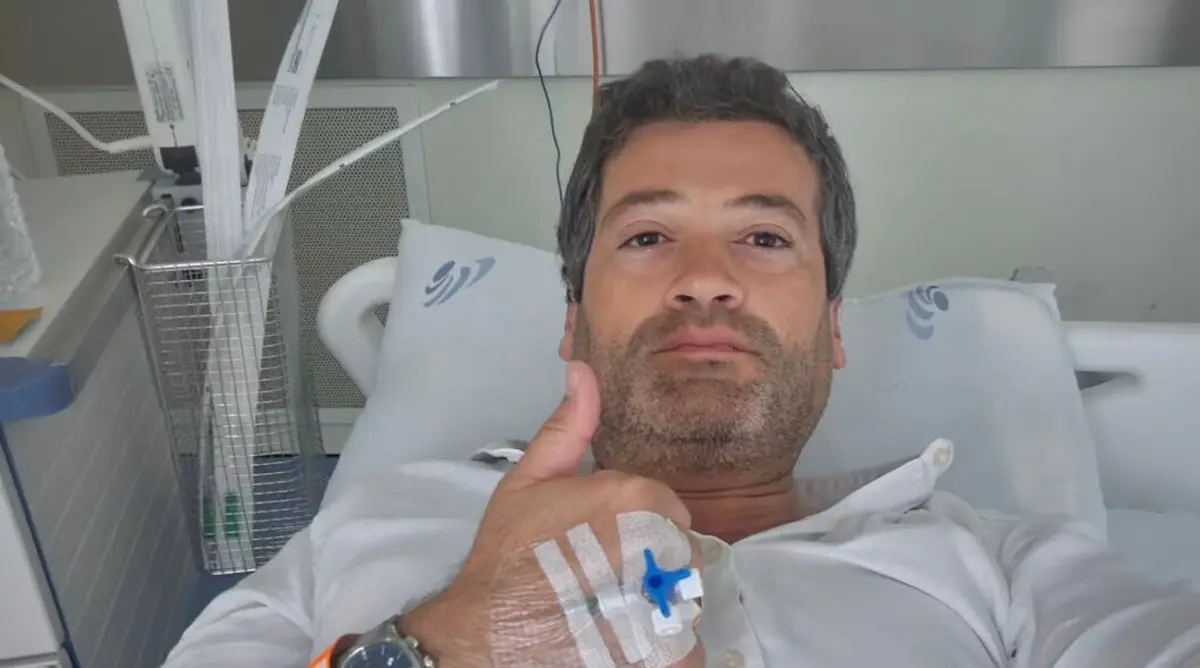 André Ventura passou a noite no hospital de Faro