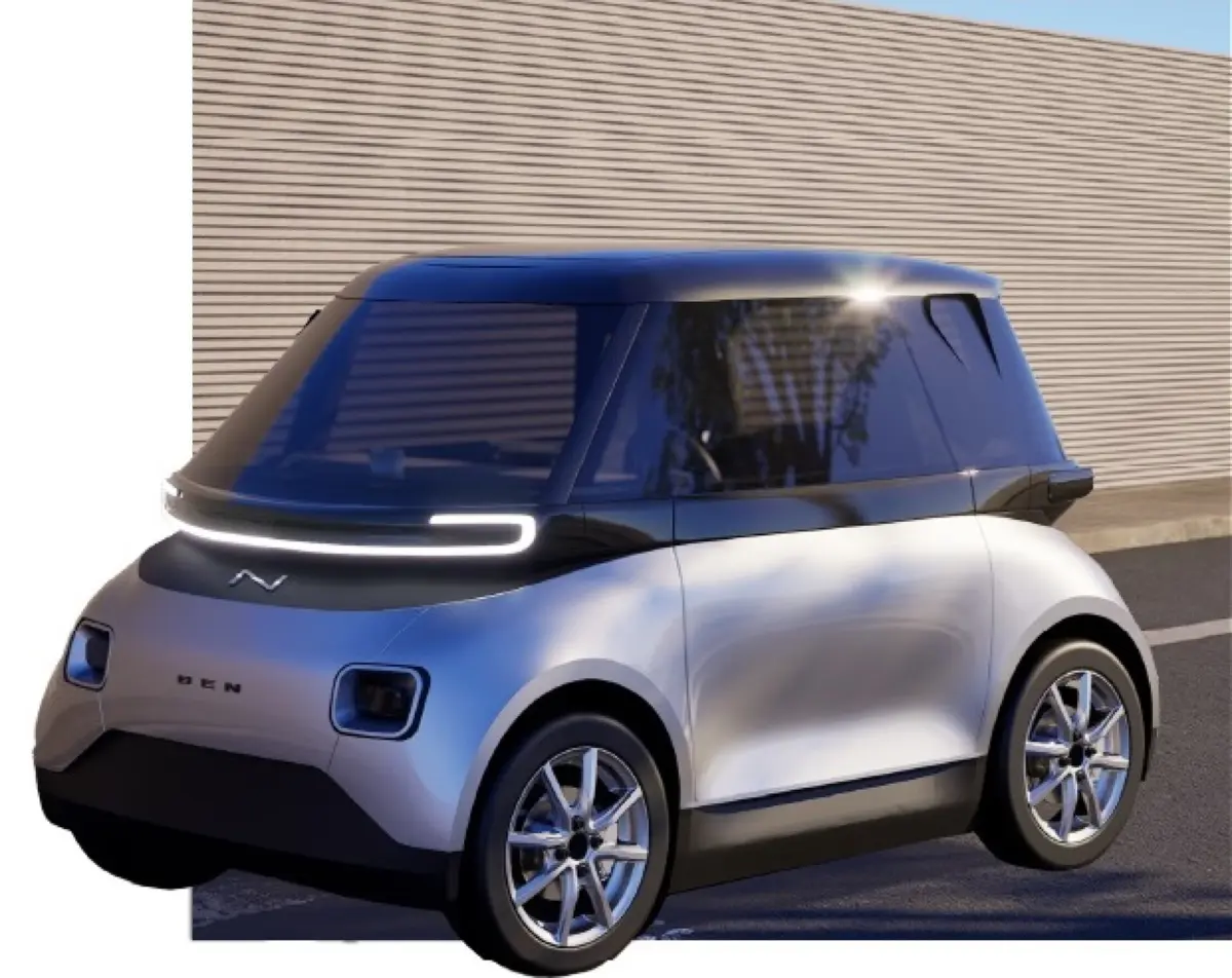 BEN, o primeiro veículo 100% elétrico, 100% nacional, com tecnologia inovadora e rede 5G vai estar patente ao público esta segunda-feira, 25, no Museu do Design, em Guimarães