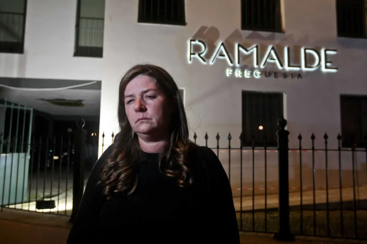 A presidente da Junta de Ramalde, Patrícia Rapazote