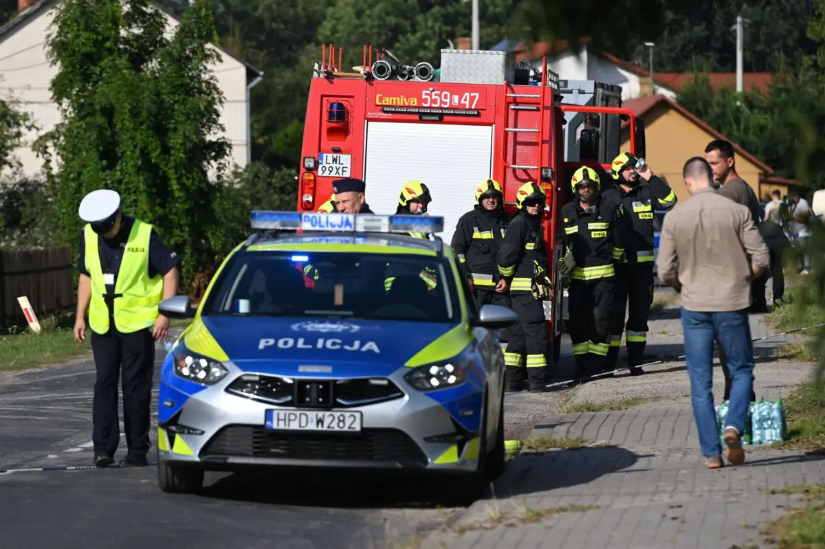Força polacas investigam locais onde drones ou destroços caíram