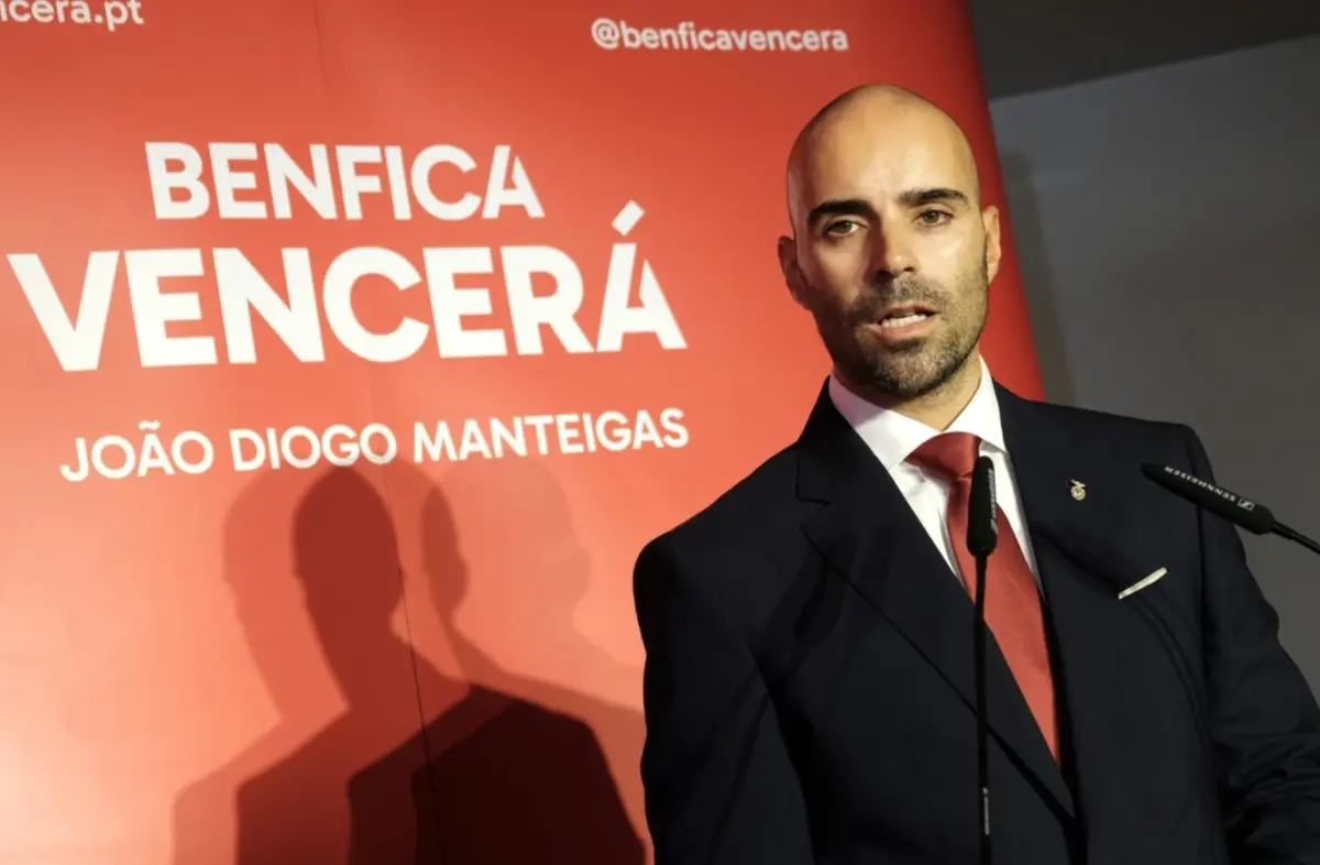João Diogo Manteigas, candidato às eleições do Benfica