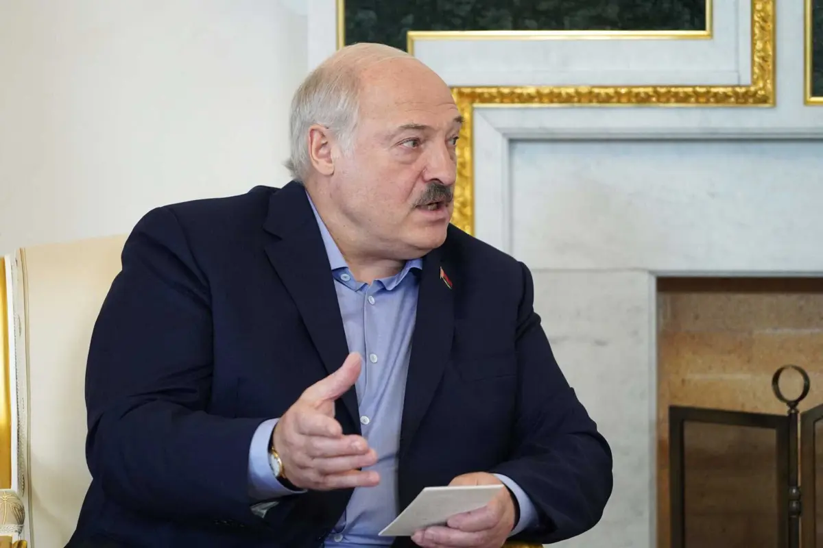O presidente bielorrusso, Alexander Lukashenko