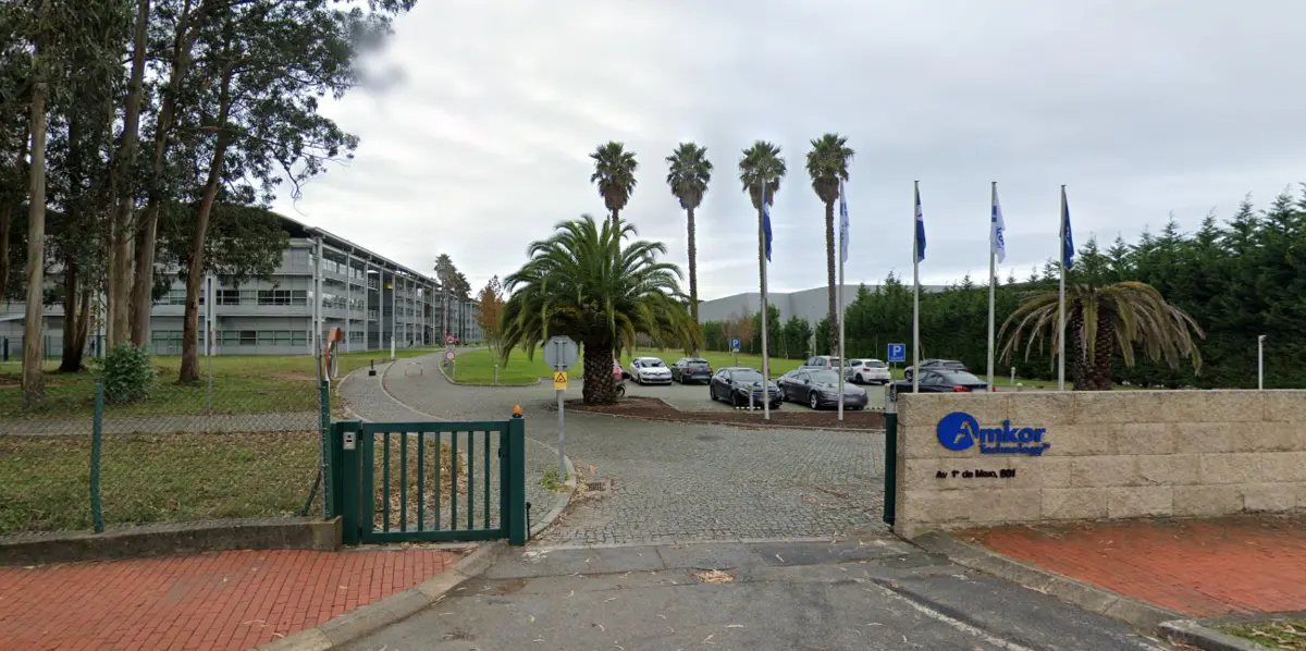 Fábrica da Amkor, em Vila do Conde