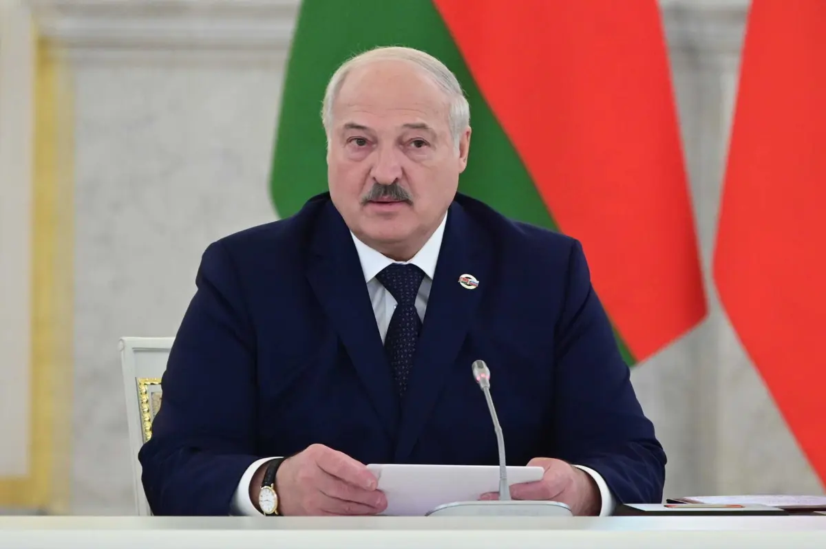 O líder da Bielorrússia, Alexander Lukashenko