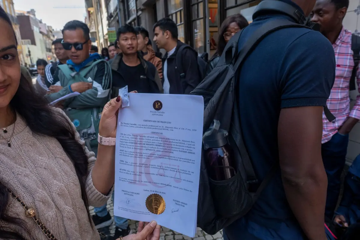 O protocolo com a AIMA foi celebrado no ano passado: cada advogado inscrito pode receber, no máximo, 200 processos