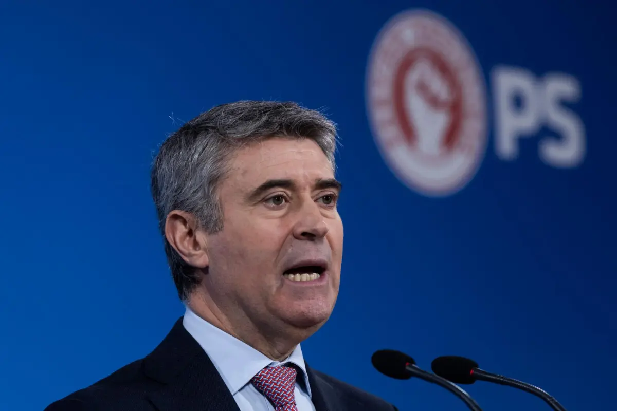 O secretário-geral do PS, José Luís Carneiro