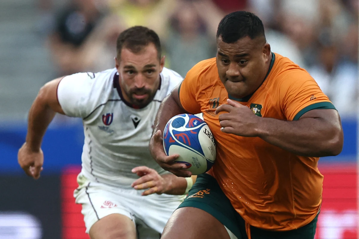 A seleção australiana derrotou a Geórgia