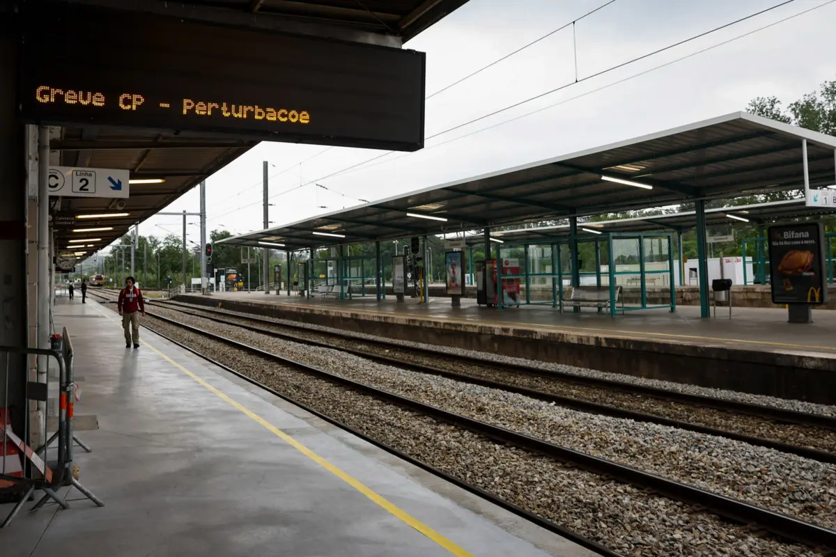 Imagem de contexto do artigo Greve parcial na CP com adesão de 100% apenas com serviços mínimos