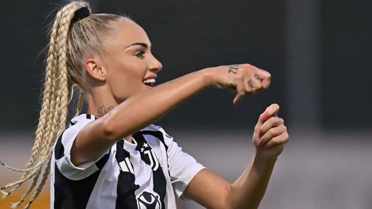 Alisha transferiu-se este verão pela Juventus