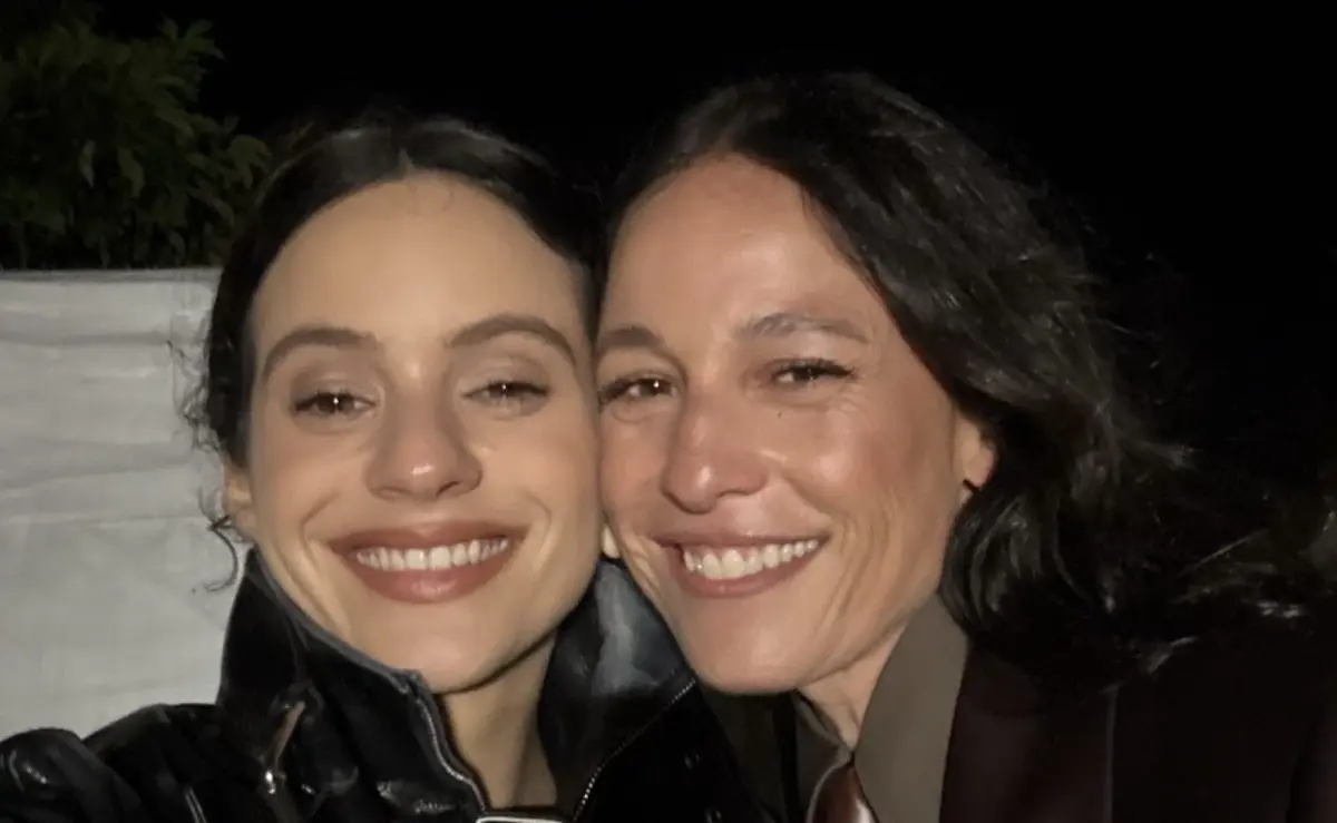 A fadista portuguesa Carminho marcou presença na sessão de apresentação de "Lux", no Cristo Redentor, a convite de Rosalía