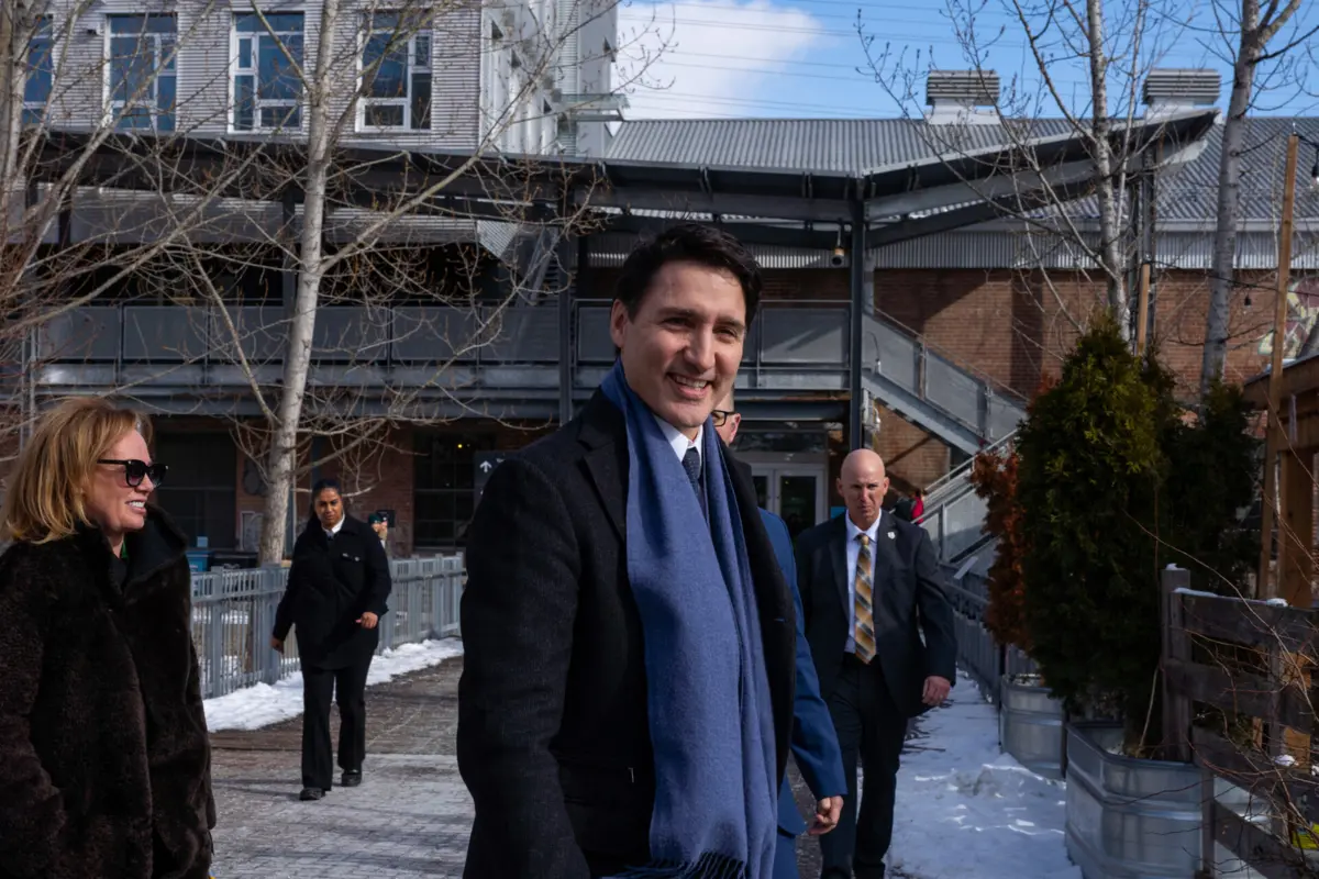 O primeiro-ministro canadiano, Justin Trudeau