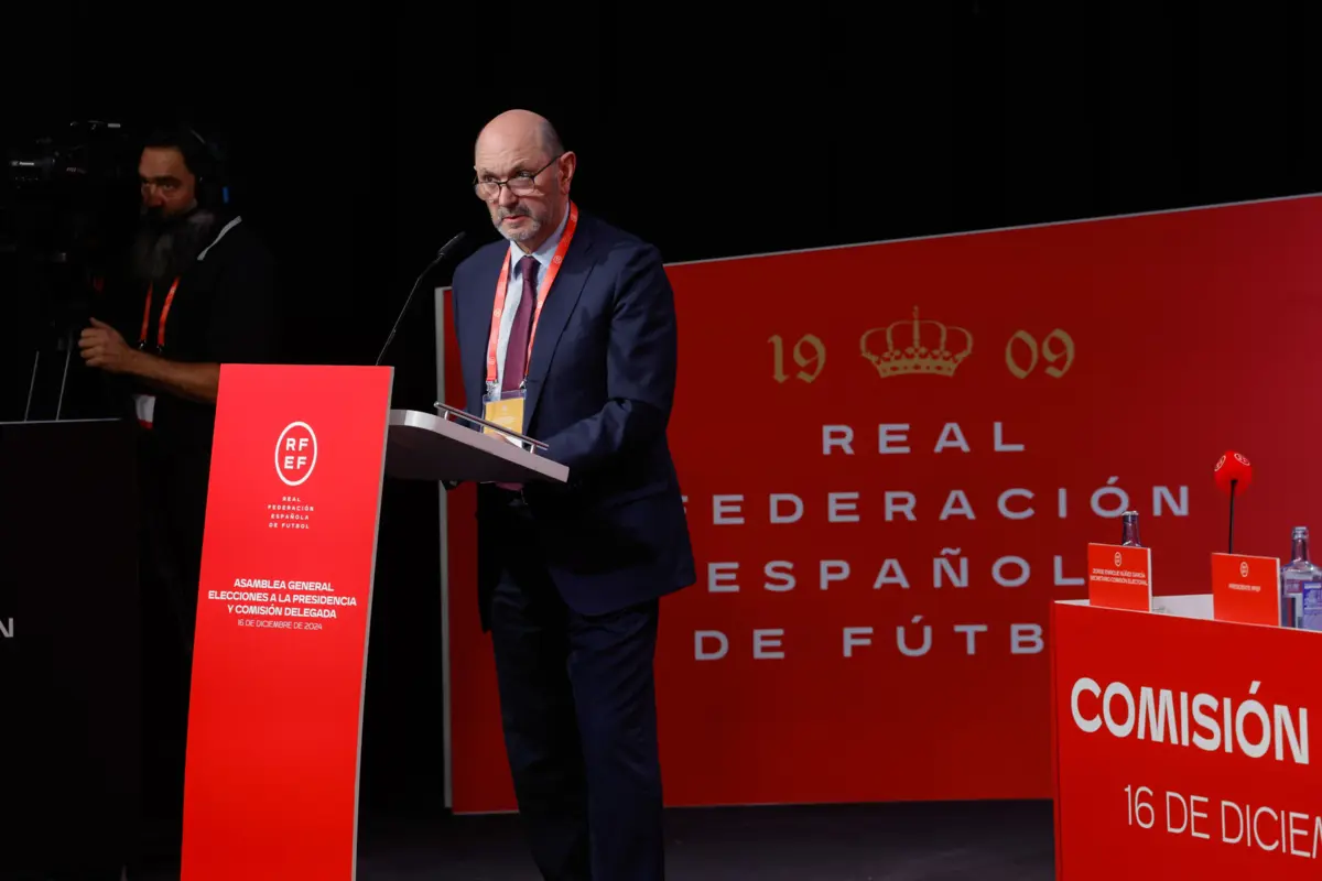 Rafael Louzán, presidente da Real Federação Espanhola de Futebol