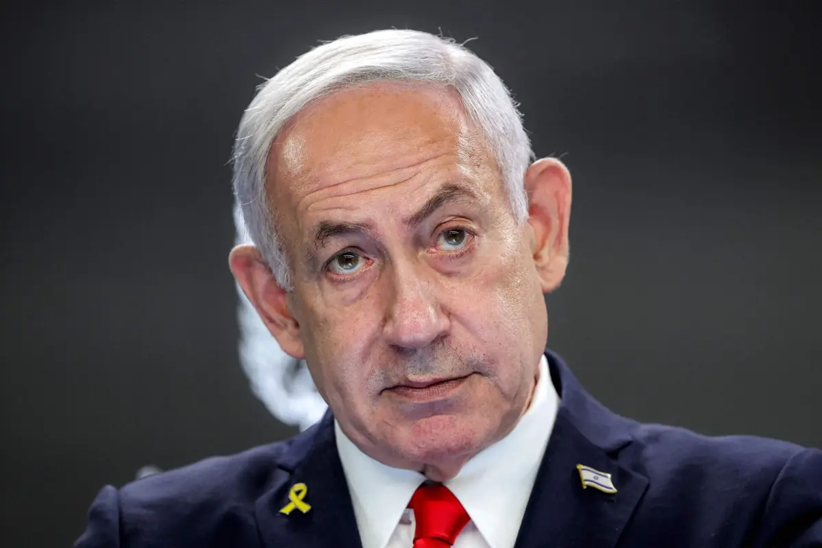 O primeiro-ministro israelita Benjamin Netanyahu