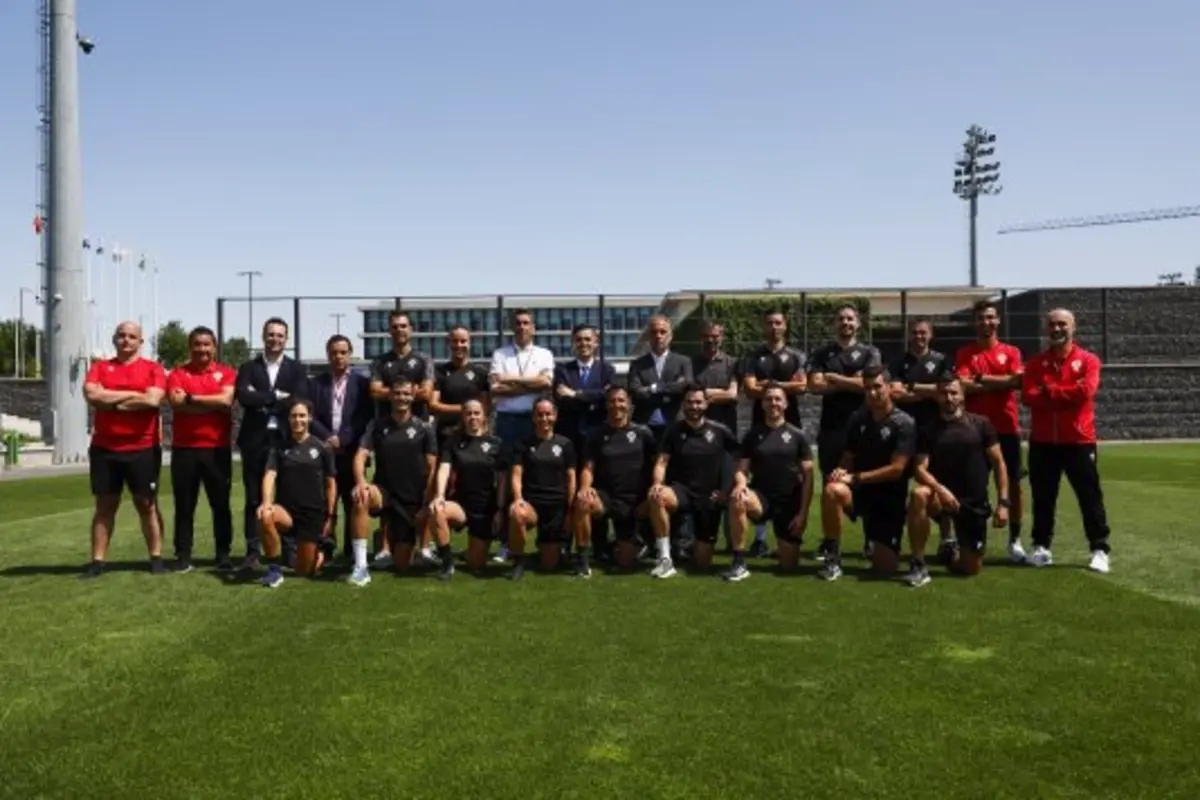 Árbitros profissionais começaram a preparar a temporada 2025/26