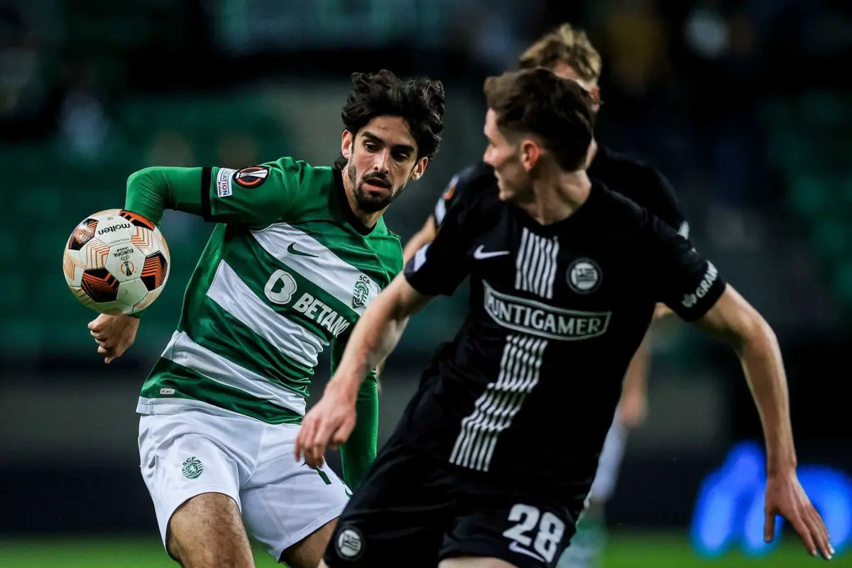 Francisco Trincão, avançado do Sporting