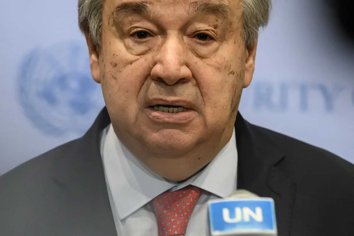 Secretário-geral da ONU, António Guterres
