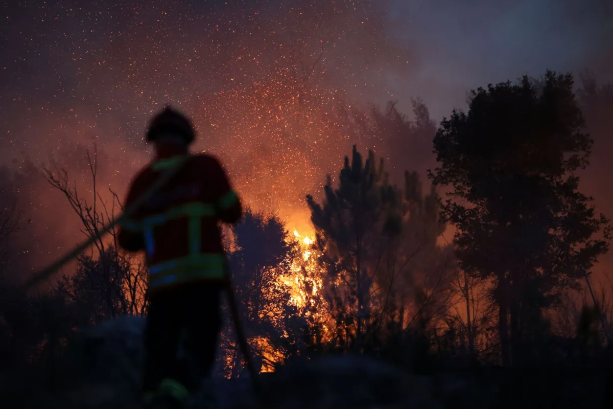 Imagem de contexto do artigo Fogo de Aljezur destruiu habitação e segue fora de controlo em direção a Lagos