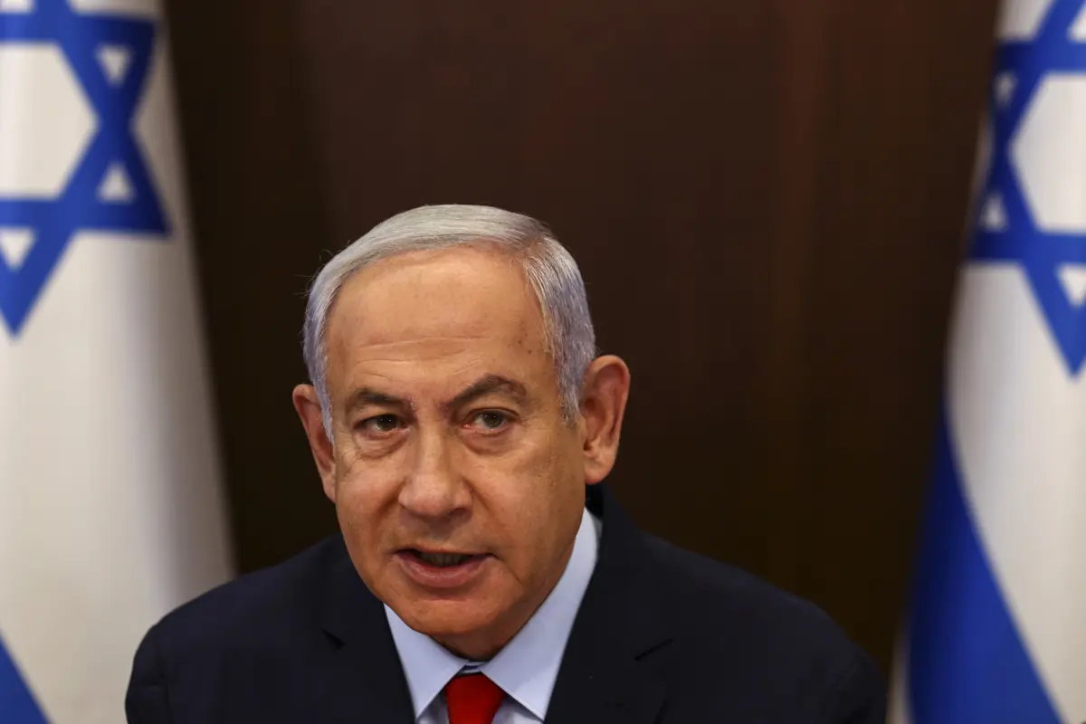 O primeiro-ministro israelita, Benjamin Netanyahu