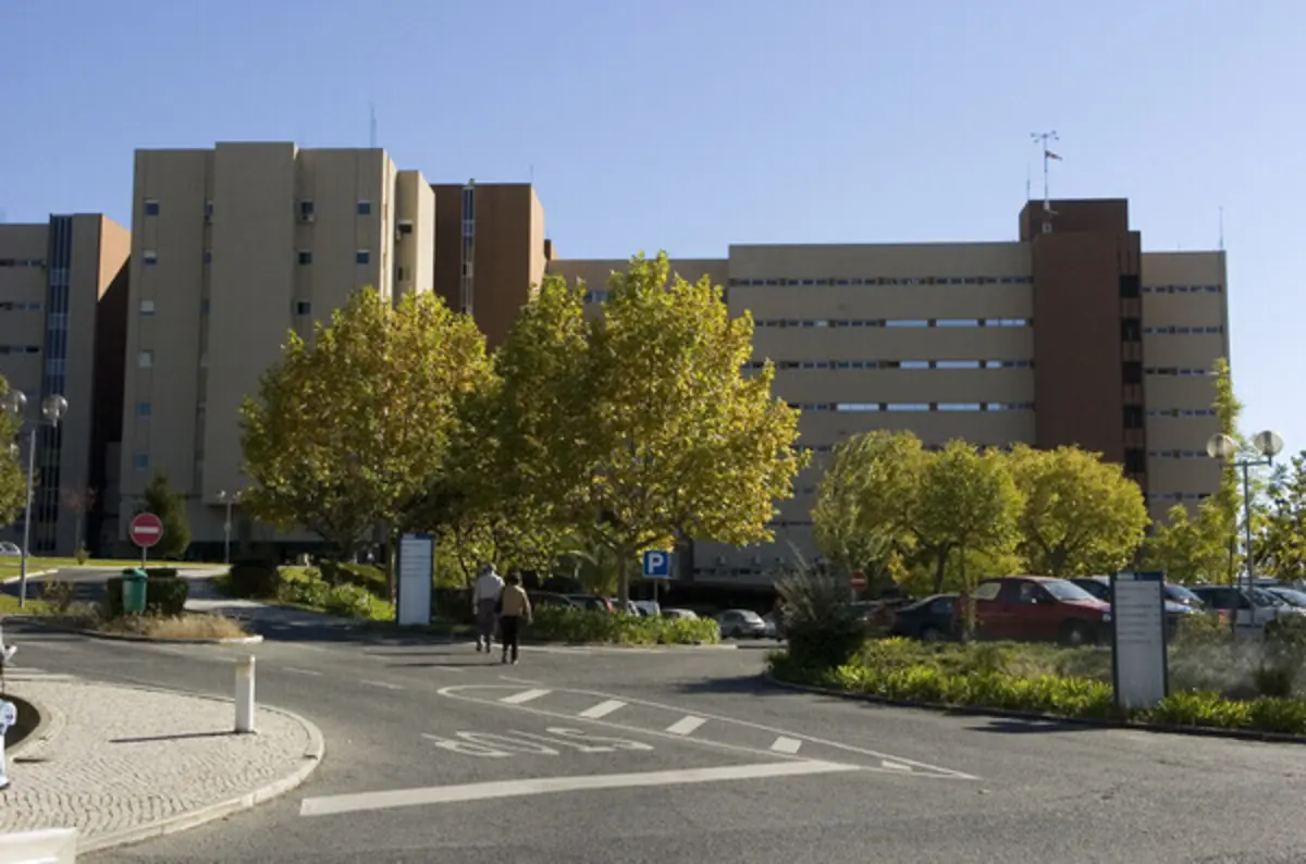 Vítima foi transportada para o hospital de Abrantes