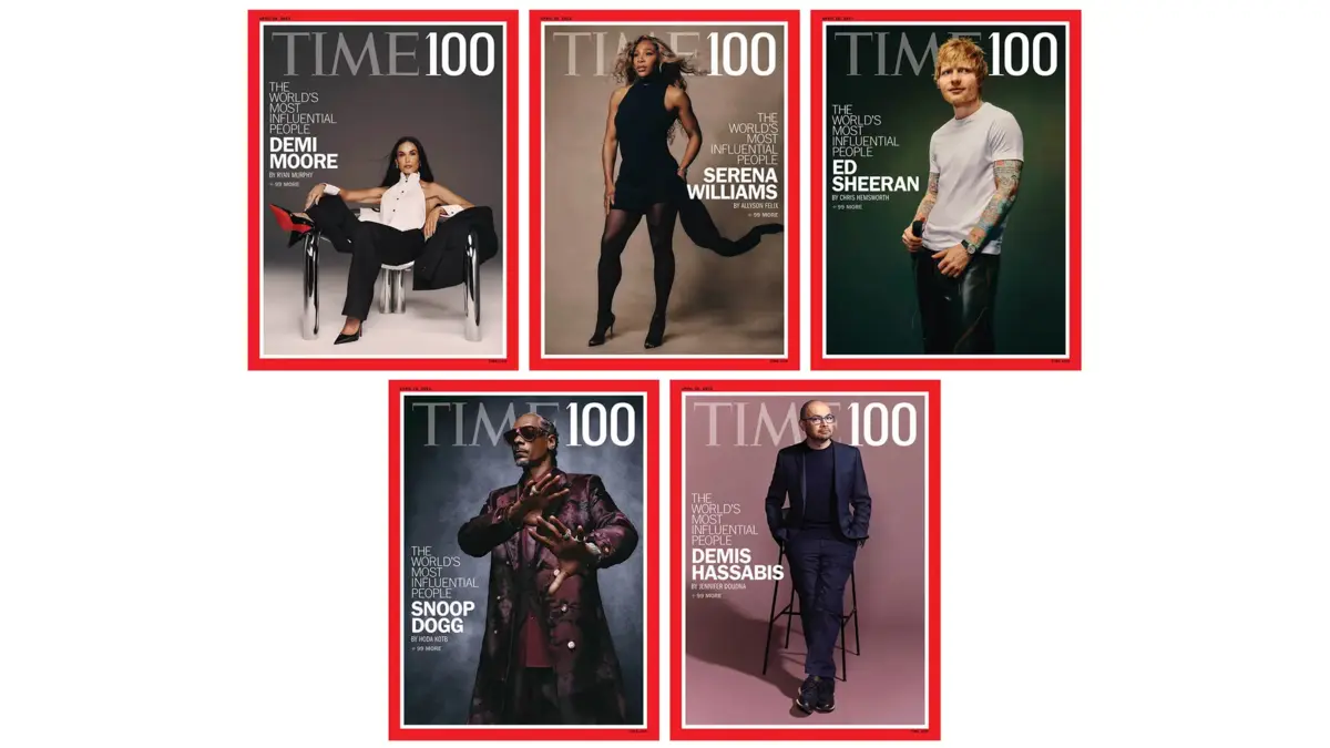 Todos os anos a revista "Time" elabora uma lista de pessoas mais influentes