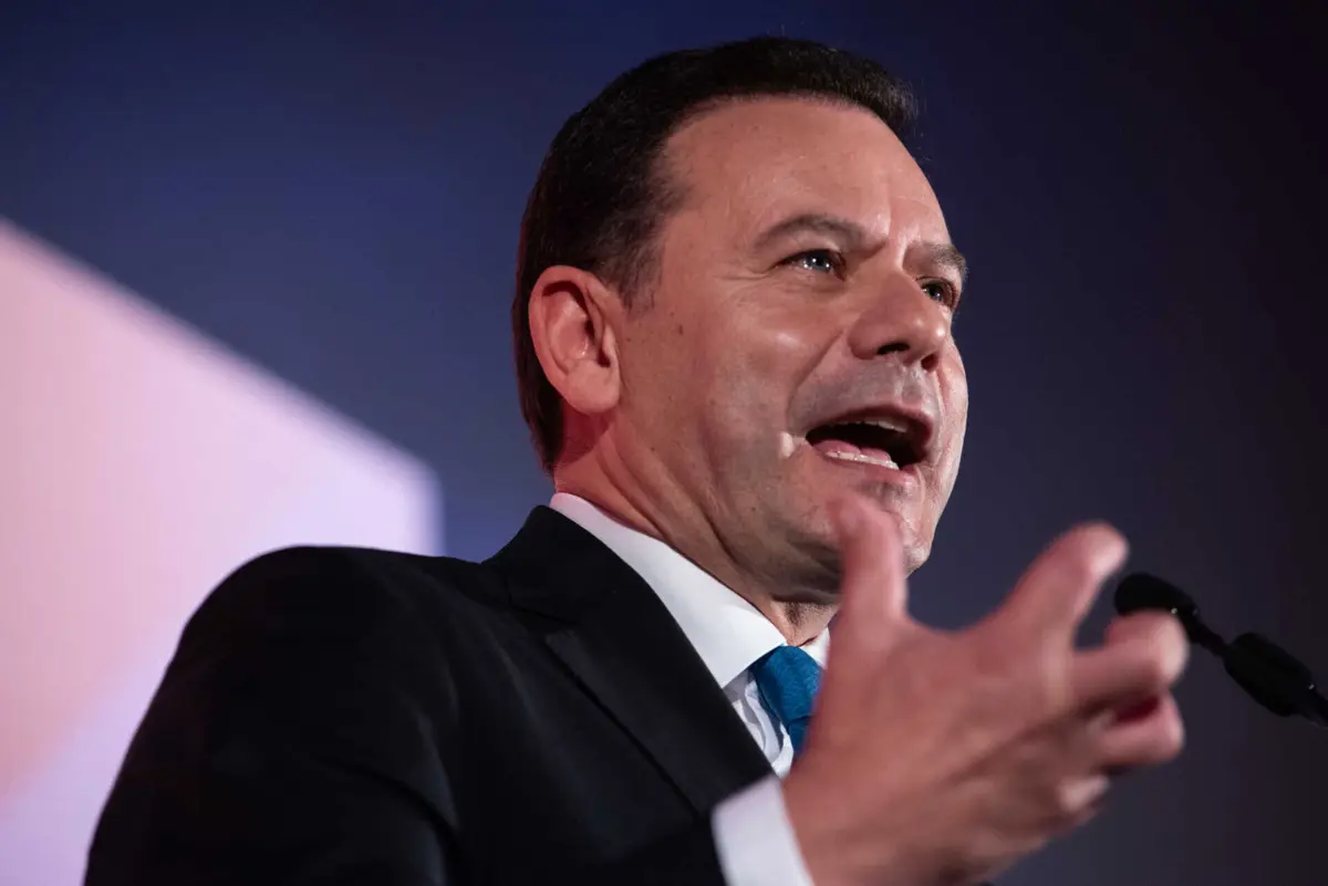 O presidente do PSD, Luís Montenegro