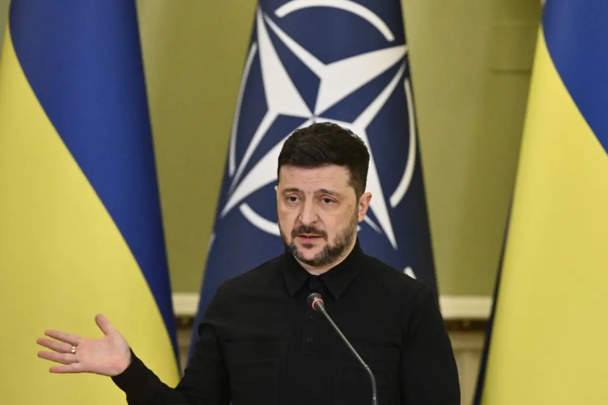 Volodymyr Zelensky, presidente da Ucrânia