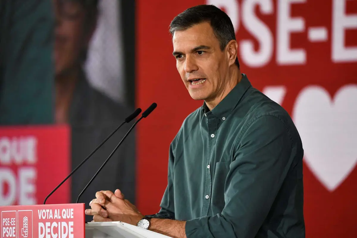 O primeiro-ministro espanhol, Pedro Sánchez