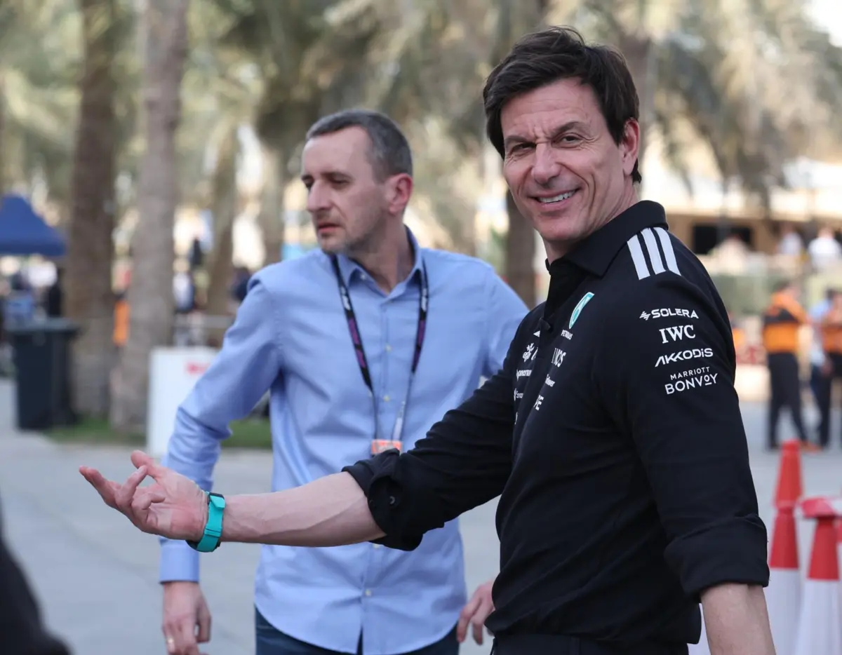 O chefe da equipa Mercedes de Fórmula 1, Toto Wolff