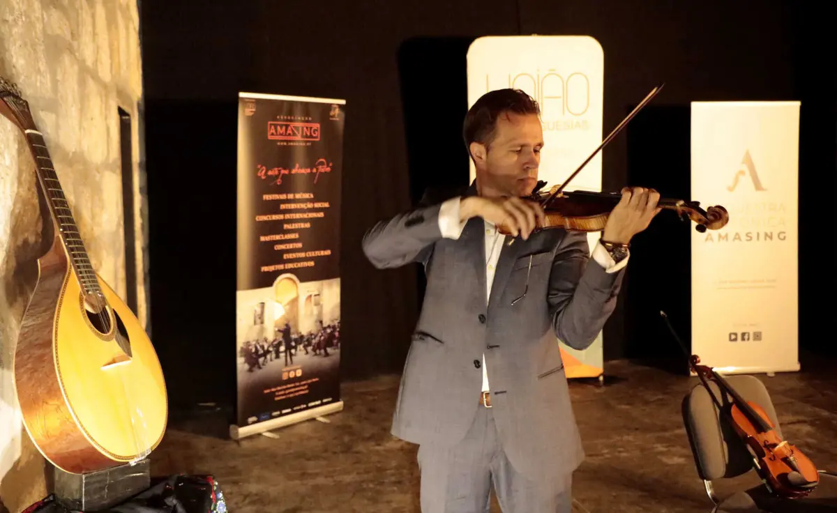 Eliseu Silva, maestro e violinista, é presidente da associação organizadora