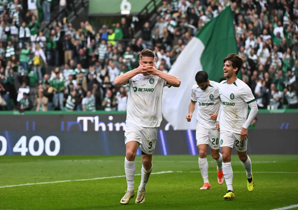 Gyokeres foi a grande figura do título nacional sportinguista