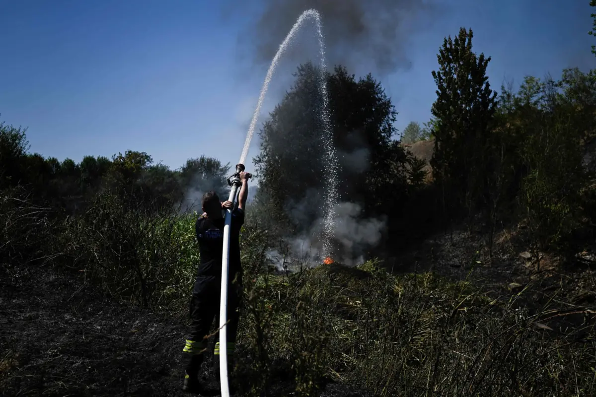 Imagem de contexto do artigo Bulgária combate mais de 230 incêndios em plena onda de calor