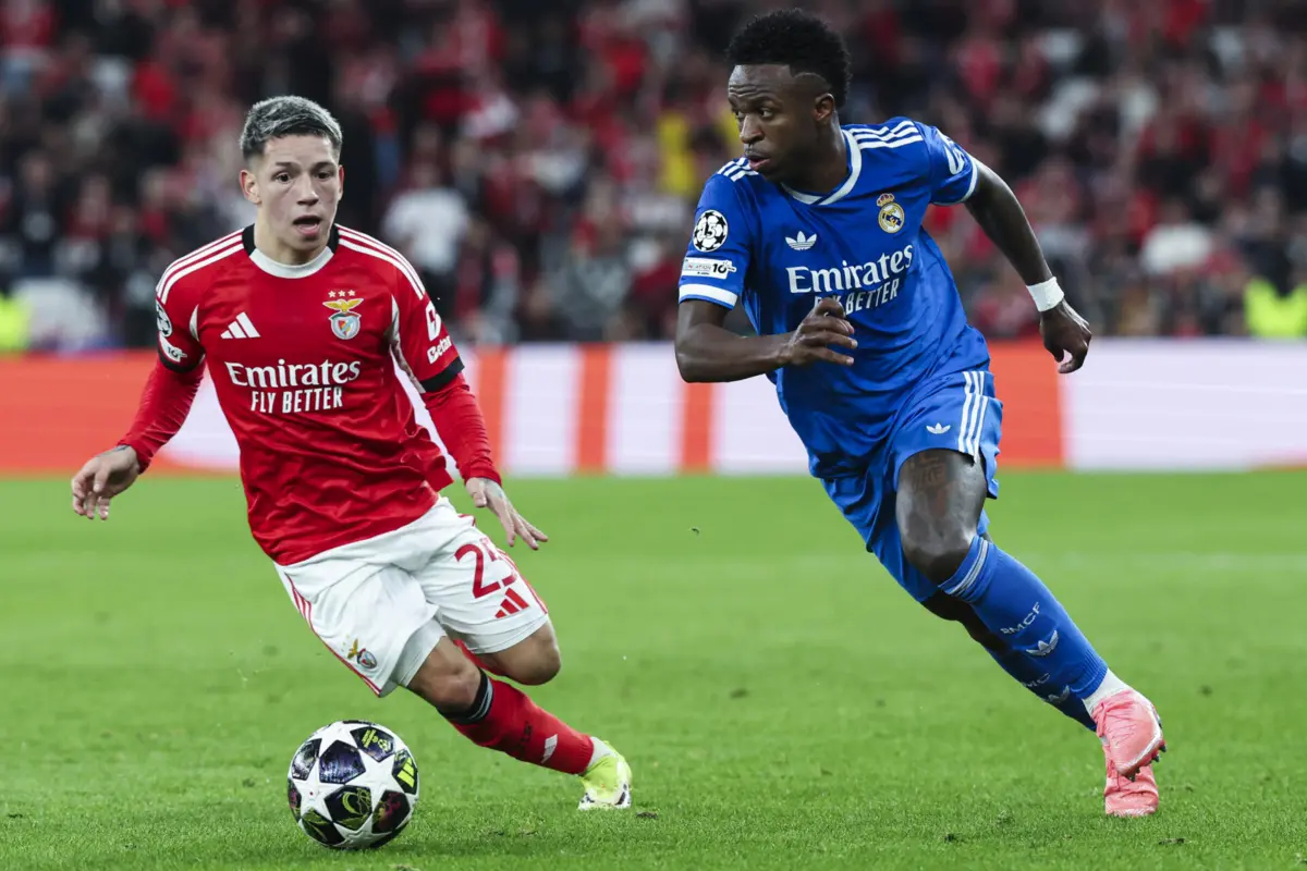 Vinicius Júnior acusou Prestianni de insulto racial